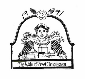 19 91 THE WALNUT STREET DELICATESSEN logo