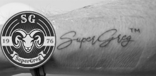 19 SG 76 SUPERGREG SUPERGREG TM logo