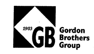 1903 GB GORDON BROTHERS GROUP logo
