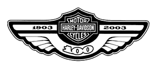 1903 HARLEY-DAVIDSON MOTOR CYCLE 2003 logo