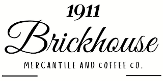 1911 BRICKHOUSE MERCANTILE AND COFFEE CO. logo