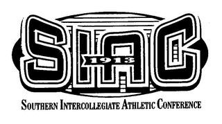 1913 SIAC SOUTHERN INTERCOLLEGIATE ATHLETIC CONFERENCE logo