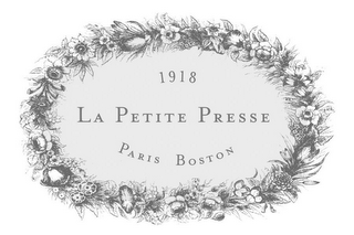 1918 LA PETITE PRESSE PARIS BOSTON logo