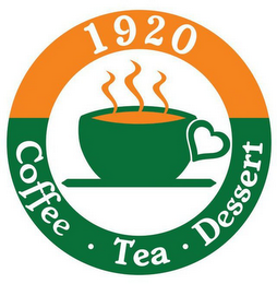 1920 COFFEE · TEA · DESSERT logo