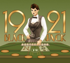 1921 BLACK JACK 19 logo