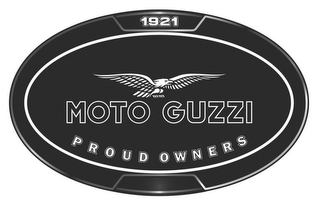 1921 MOTO GUZZI PROUD OWNERS logo