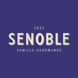 1921 SENOBLE FAMILLE GOURMANDE logo
