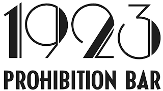 1923 PROHIBITION BAR logo