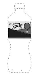 ·1927 · SODA CO. logo
