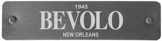 1945 BEVOLO NEW ORLEANS logo