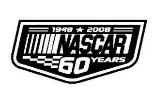 1948 2008 NASCAR 60 YEARS logo