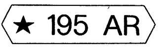 195 AR logo