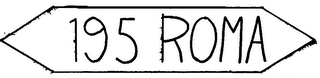 195 ROMA logo