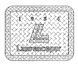 1954 L LAWRENCEPUR logo