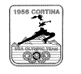 1956 CORTINA USA OLYMPIC TEAM logo