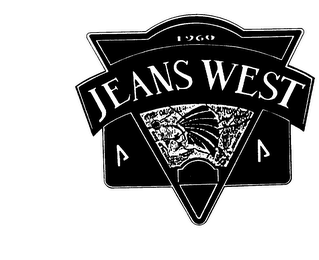 1960 JEANS WEST logo