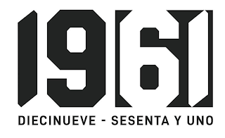 1961 DIECINUEVE - SESENTA Y UNO logo