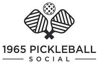 1965 PICKLEBALL SOCIAL logo