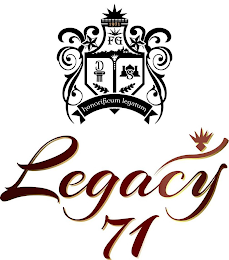 1971 FG DS HONORIFICUM LEGATUM LEGACY 71 logo