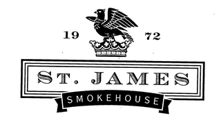 1972 ST. JAMES SMOKEHOUSE logo