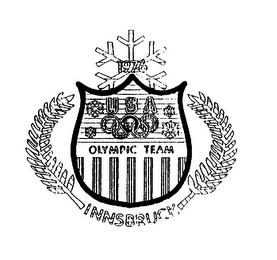 1976 USA OLYMPIC TEAM INNSBRUCK logo