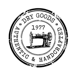 1977 DRY GOODS AUTHENTIC & HANDCRAFTED logo