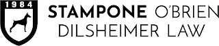 1984 STAMPONE O'BRIEN DILSHEIMER LAW logo