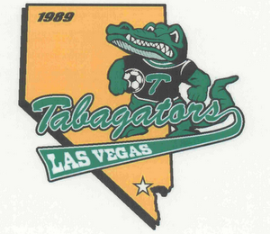 1989 T TABAGATORS LAS VEGAS logo