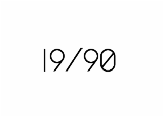 19/90 logo
