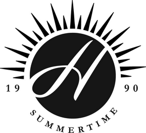 1990 H SUMMERTIME logo