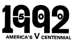 1992 500 AMERICA'S V CENTENNIAL logo