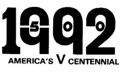 1992 500 AMERICA'S V CENTENNIAL logo