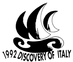 1992 DISCOVERY OF ITALY logo