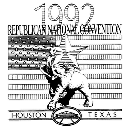 1992 REPUBLICAN NATIONAL CONVENTION HOUSTON TEXAS logo