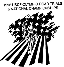 1992 USCF OLYMPIC ROAD TRAILS & NATIONAL CHAMPIONSHIPS logo