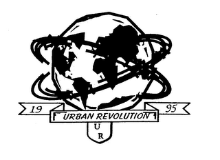 1995 URBAN REVOLUTION UR logo