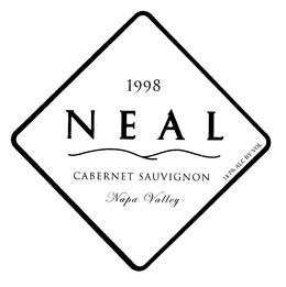 1998 NEAL CABERNET SAUVIGNON NAPA VALLEY 14.7% ALC BY VOL logo