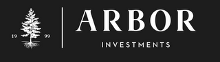 1999 ARBOR INVESTMENTS logo