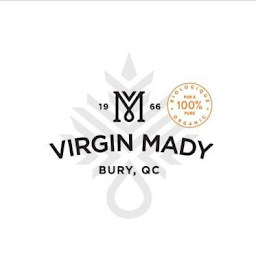 19M66 VIRGIN MADY BURY QC BIOLOGIQUE ORGANIC PURA 100% PURE logo