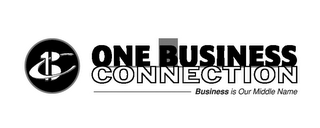 1BC ONE BUSINESS CONNECTION - BUSINESS IS OUR MIDDLE NAME logo