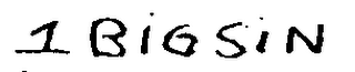 1BIGSIN logo
