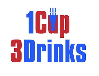 1CUP 3DRINKS logo