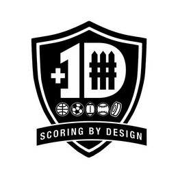 +1D SCORING BY DESIGN logo