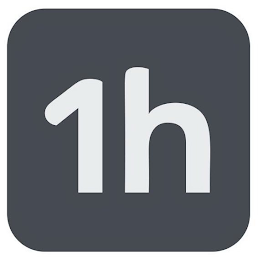 1H logo