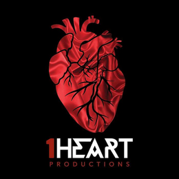 1HEART PRODUCTIONS logo