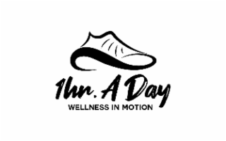 1HR. A DAY WELLNESS IN MOTION logo