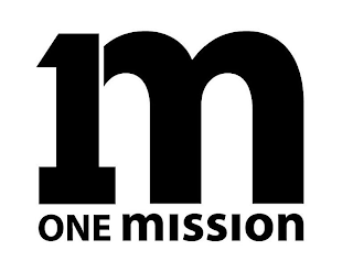 1M ONE MISSION logo