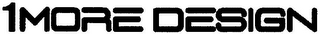 1MORE DESIGN logo