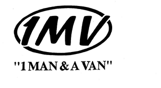 1MV "1 MAN & A VAN" logo