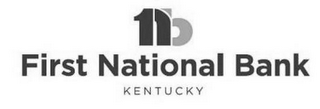 1NB FIRST NATIONAL BANK KENTUCKY logo